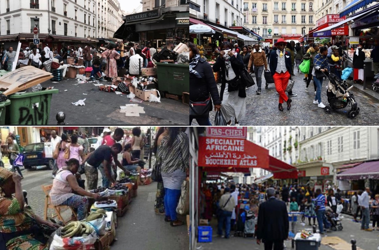 18e arrondissement de Paris : « Immersion dans l'environnement hostile des  sénégalais de Château Rouge » (Dakaractu) - Fdesouche