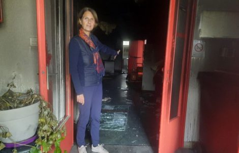 Un centre social partiellement incendié à Montbéliard, consternation des élus et riverains