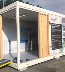 Nantes : Une centaine de studios pour réfugiés et jeunes actifs vont pousser en neuf jours