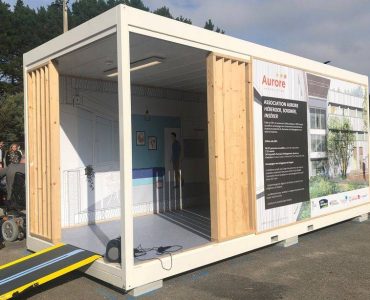 Nantes : Une centaine de studios pour réfugiés et jeunes actifs vont pousser en neuf jours