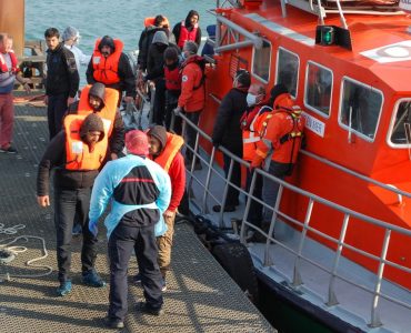 La SNSM forme au sauvetage de masse pour venir en aide aux naufragés de la Manche