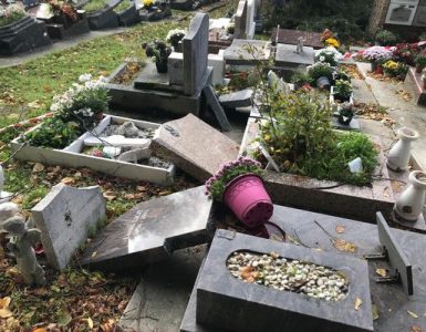 Près de 50 tombes profanées au cimetière de Graville au Havre