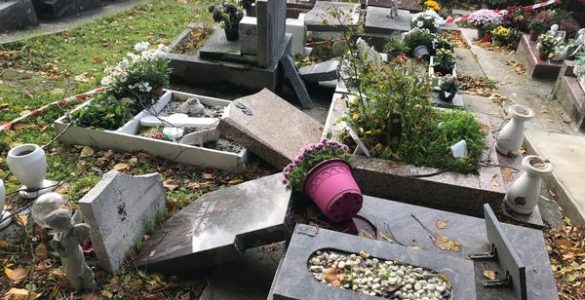 Près de 50 tombes profanées au cimetière de Graville au Havre