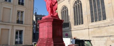 Pontoise. La statue du général Leclerc dégradée à la peinture rouge
