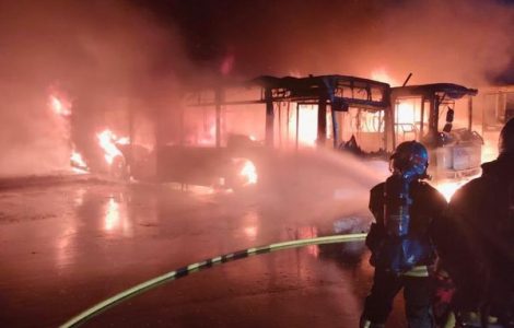 Plusieurs bus en feu dans un dépôt de Frontignan, "des actes de vandalisme inacceptables" pour le préfet de l'Hérault