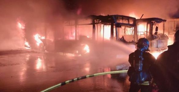 Plusieurs bus en feu dans un dépôt de Frontignan, "des actes de vandalisme inacceptables" pour le préfet de l'Hérault