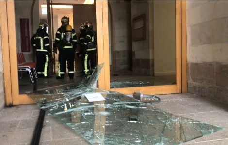 Réforme des retraites à Nantes : D'importants dégâts lors de la manif, le tribunal administratif saccagé