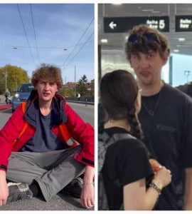 Il s'était collé la main au Gothard Un militant pour le climat s'envole pour le Mexique