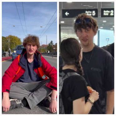 Il s'était collé la main au Gothard Un militant pour le climat s'envole pour le Mexique