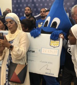 À Compiègne, les dons de la Water Cup sont destinés à une ONG musulmane