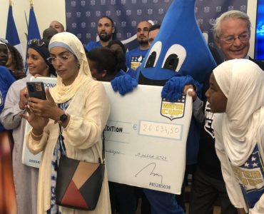 À Compiègne, les dons de la Water Cup sont destinés à une ONG musulmane