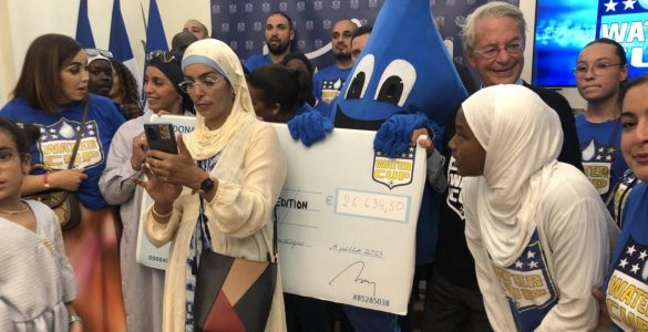 À Compiègne, les dons de la Water Cup sont destinés à une ONG musulmane