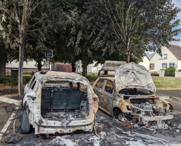 Violences urbaines : la voiture du maire de Lucé incendiée