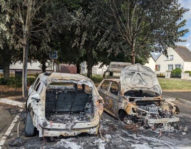 Violences urbaines : la voiture du maire de Lucé incendiée