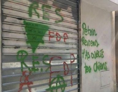 Le RN des Bouches-du-Rhône porte plainte après la dégradation du siège de sa fédération à Marseille