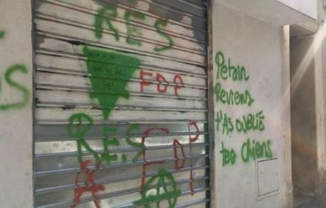 Le RN des Bouches-du-Rhône porte plainte après la dégradation du siège de sa fédération à Marseille