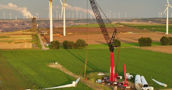 Germany begins dismantling wind farm for coal