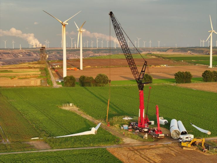 Germany begins dismantling wind farm for coal