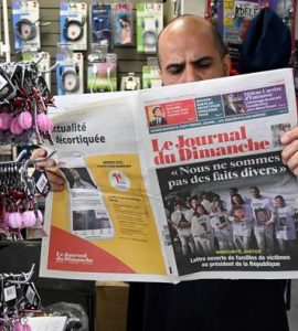 La première édition du «JDD» sous l’ère Geoffroy Lejeune a attiré davantage de lecteurs