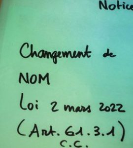 INFO EUROPE 1 - Loi sur le changement de nom : la faille qui efface le passé judiciaire des nouveaux patronymes