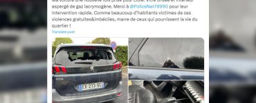 Vitres brisées, gaz lacrymogène... La voiture du maire de La Verrière prise pour cible dans les Yvelines
