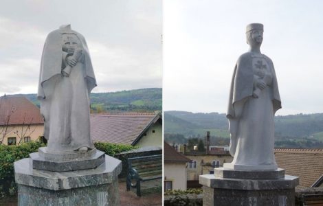 Savoie : la statue de Béatrice de Savoie décapitée aux Échelles, une enquête ouverte