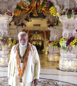 Inde : inauguration d'un temple hindou construit sur les vestiges d'une mosquée