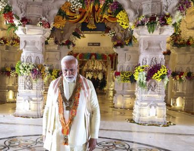 Inde : inauguration d'un temple hindou construit sur les vestiges d'une mosquée