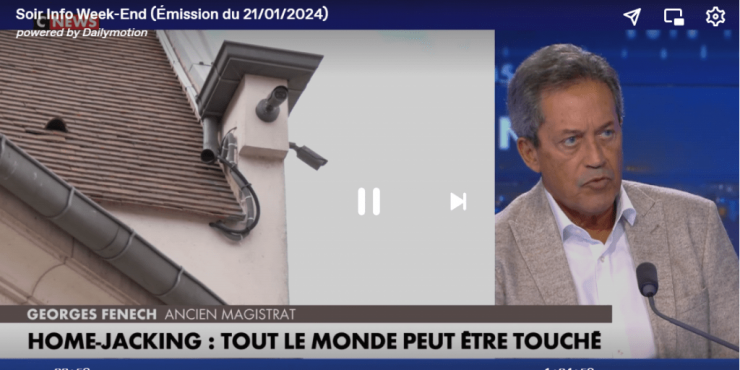 Georges Fenech cambriolé en plein direct sur Cnews