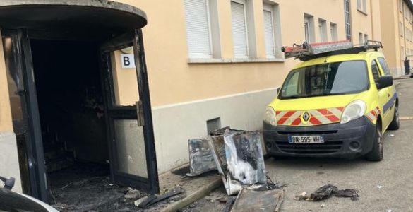 Deux blessés graves dans un incendie à Villeurbanne : le feu est parti dans deux escaliers différents