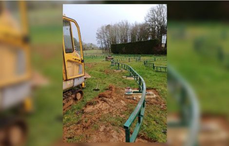 Dordogne : une mini pelle volée en pleine nuit au Jacquou Parc