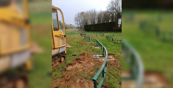 Dordogne : une mini pelle volée en pleine nuit au Jacquou Parc