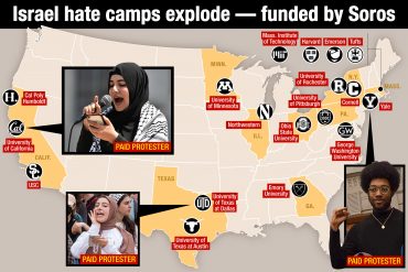 George Soros is paying student radicals who are fueling nationwide explosion of Israel-hating protests