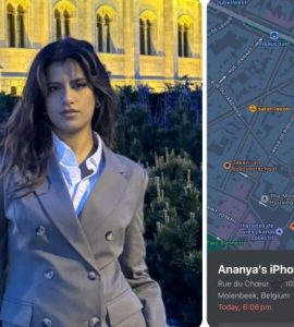 Ananya, d’Hongrie, se fait voler son téléphone à Paris qui se retrouve à… Molenbeek : « Plusieurs personnes m’ont dit qu’elles avaient vu leur téléphone à la même adresse »