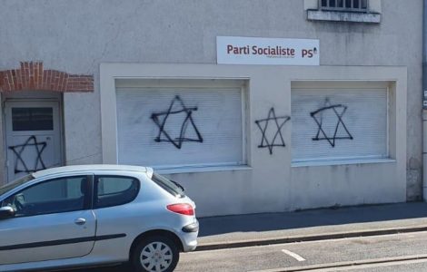 Loir-et-Cher : le Parti socialiste va déposer plainte après l’inscription de tags antisémites sur sa permanence