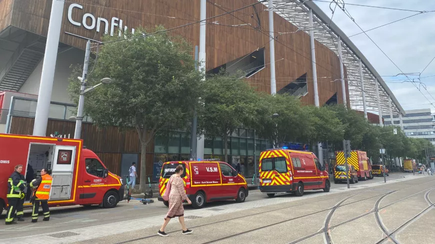 Explosion dans les toilettes du cinéma à Confluence : cinq interpellations