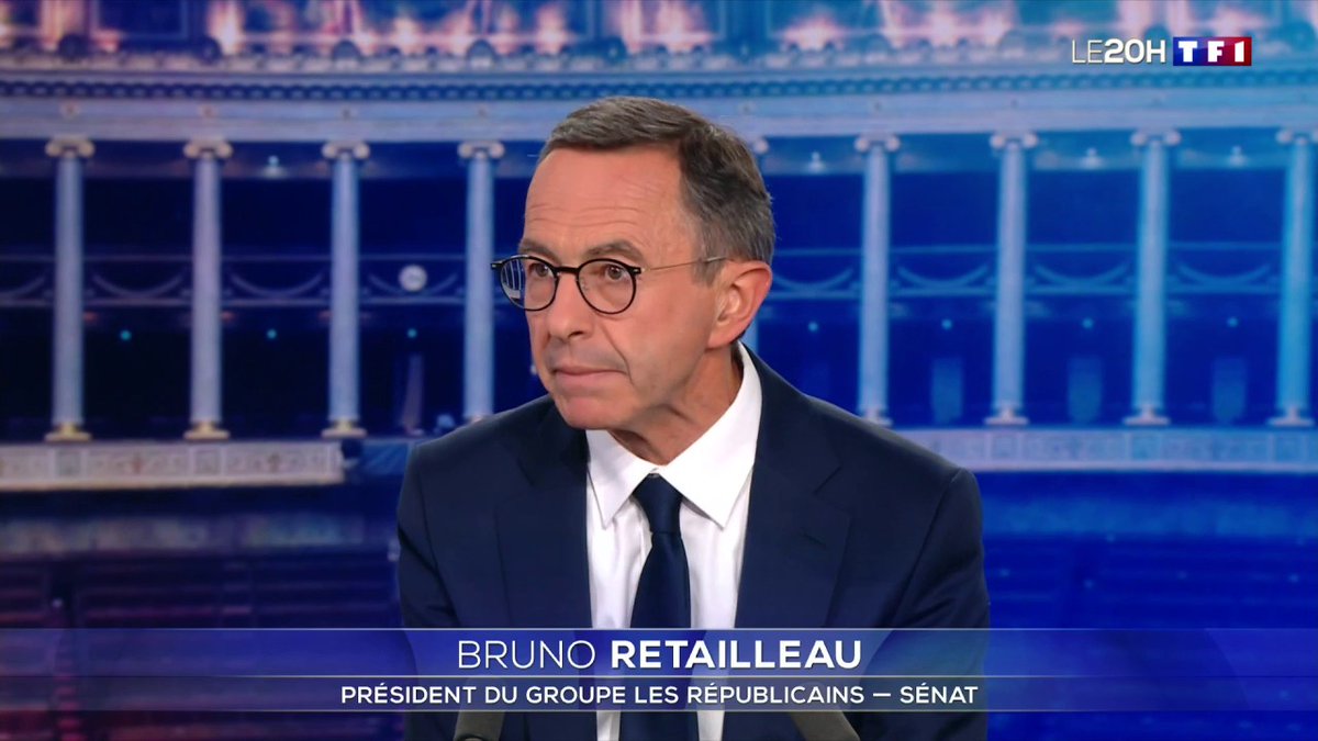 Bruno Retailleau annonce sur TF1 la fin de LR et la création future d
