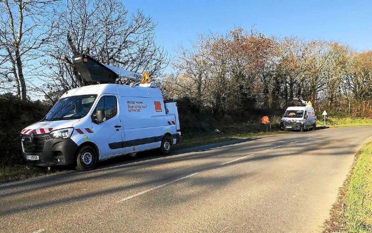 Dans le pays de Concarneau, les vols de câbles en cuivre se multiplient, plus de 2 000 foyers et entreprises privés de téléphone et d’internet