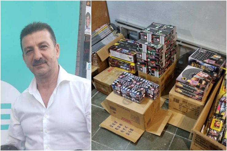 L'homme qui avait plus de 5.000 feux d'artifice chez lui à Saint-Josse est un candidat des Engagés