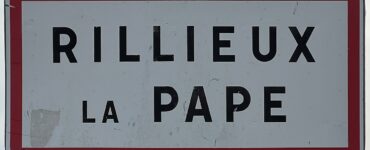 Panneau d’entrée de Rillieux-la-Pape en décembre 2023
