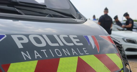 Illustration du Parisien sur l'intervention policière à Beauvais