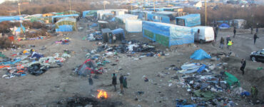 Jungle de Calais en janvier 2016, photo d’illustration sans lien établi avec le patient
