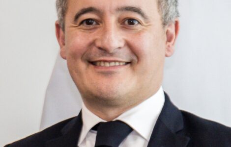Gérald Darmanin photographié le 27 mars 2025