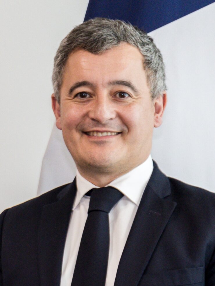 Gérald Darmanin photographié le 27 mars 2025