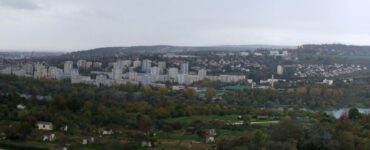 Vue d’ensemble du quartier de la Fontaine d’Ouche à Dijon, photographie d’archives.