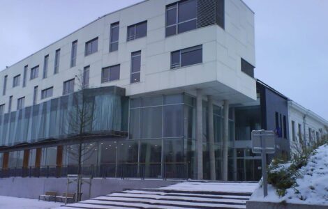 Mairie d’Haubourdin sous la neige