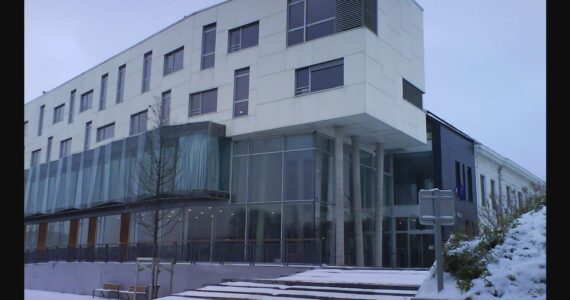 Mairie d’Haubourdin sous la neige