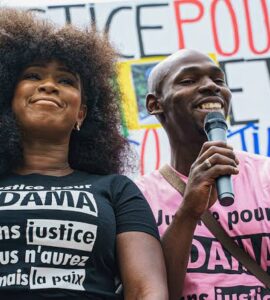 Rassemblement Justice pour Adama — photographie fournie