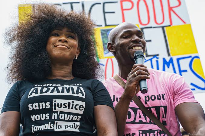 Rassemblement Justice pour Adama — photographie fournie