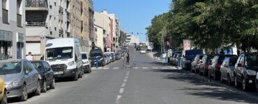 Rue du Landy à Aubervilliers, photographie d’illustration du quartier.